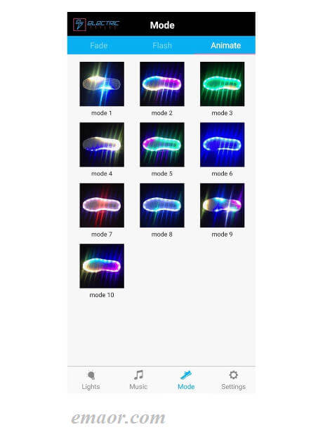 Light Up Running Shoes 2CB-APP Controlled LOW Top LED Shoes Skechers Led Shoes