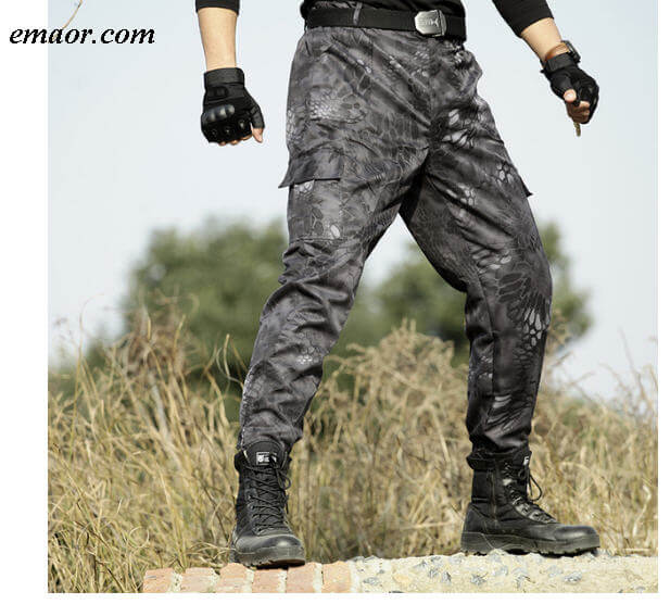 EMAOR Mens Camo Cargo Work Pants