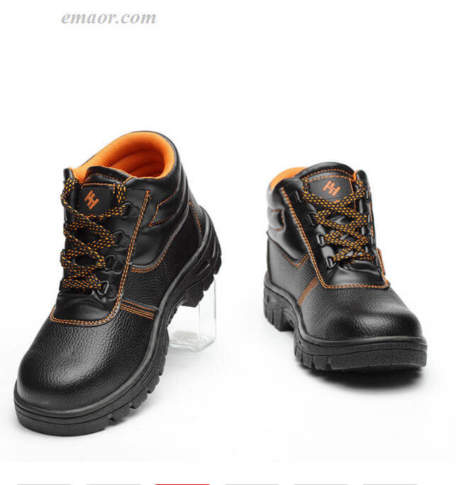 Men's Safety Shoes Work Boots Men Safety Shoes Waterproof Non-slip Work Shoes Composite Toe Work Boots