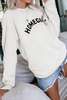 Outerwear Affordable Women's Outerwear Best Printed Long Sleeve Pullover Casual Sweatshirt Outerwear