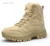 New Winter Snow High Quality Military Flock Desert Boots Work Safety Shoes