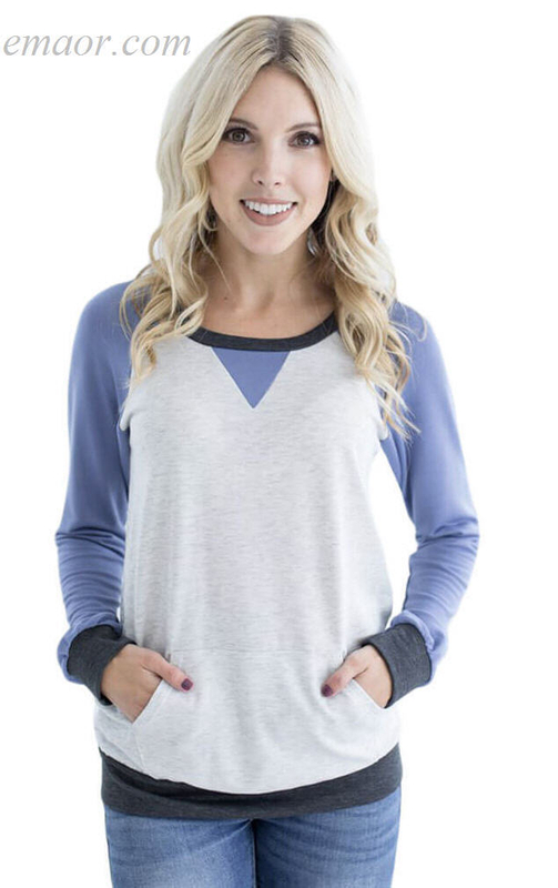 Outwear Wholesale Women's Sleeve Patch Elbow Sweatshirt Top Outwear