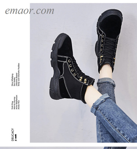 Women's Net Martin Boots Motorcycle Ankle Boots High Top Shoes British Style Students Shoes Womens Leather Martin Boots