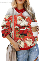 Outerwear Amazon Original Wholesale Best Merry Christmas Sweatshirt Outerwear