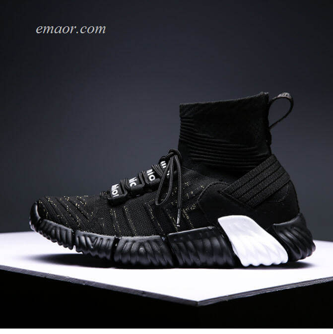 Casual Shoes for Men Sneakers for Men Men's Flyknit Fashion Sneakers Running Shoes for Men