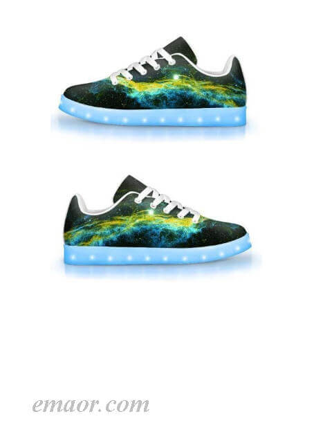 Best Light Up Shoes Golden Way-APP Controlled Low Top Led Light Sneakers