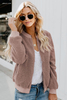  Outerwear Women’s Long Sleeve Zipper Sweatshirt Soft Outwear