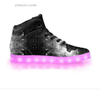Wide Led Up Shoes Et Black Out-App Controlled High Top LED Shoes Light Up Runners