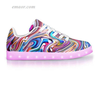  LIGHT UP TRAINERS LUCID DREAMS - APP CONTROLLED LOW TOP LED WALK SHOES 