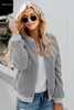  Outerwear Women’s Long Sleeve Zipper Sweatshirt Soft Outwear