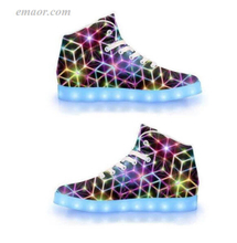 Hot Led Shoes 2CB-App Controlled High Top LED Shoes Best Light Up Shoes on Sale