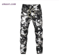 Camouflage Military Cargo Pants Cotton Men's Cargo Jogger Autumn Pencil Harem Pants