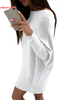 Hot Wholesale Stylish Long Sleeve Baggy Women's Sweater Dress on Sale